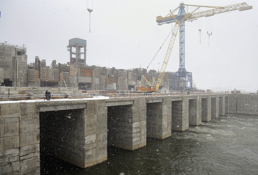 Усть-Среднеканская ГЭС сегодня. © Валерий Шарифулин/ИТАР-ТАСС