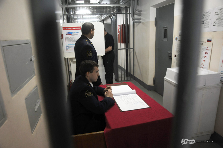 Избирательный участок в «Матросской тишине». © Василий Максимов/Ridus.ru