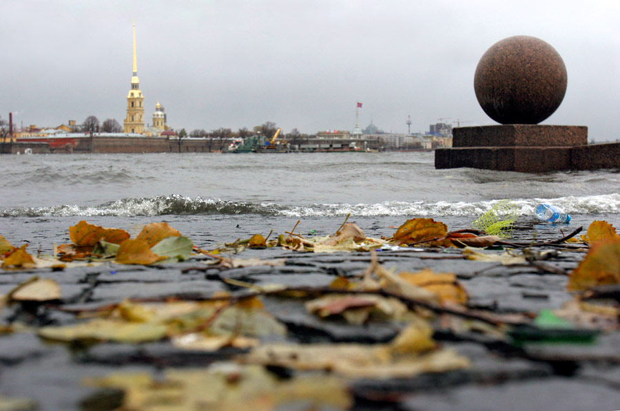 Наводнение в Санкт-Петербурге. © Игорь Акимов/ИТАР-ТАСС