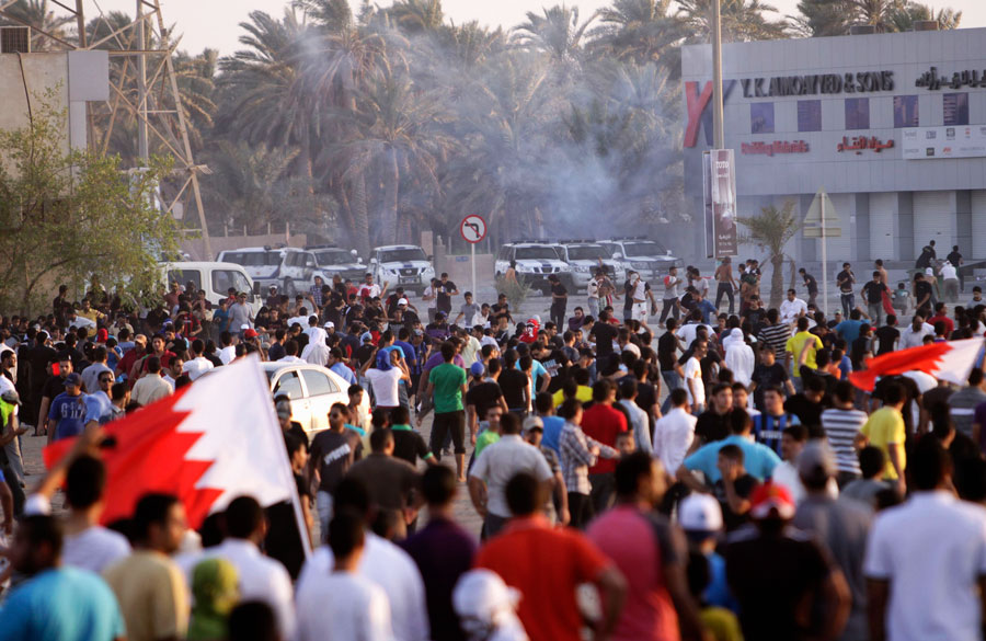 Антиправительственные выступления в Бахрейне. © Hamad I Mohammed/Reuters