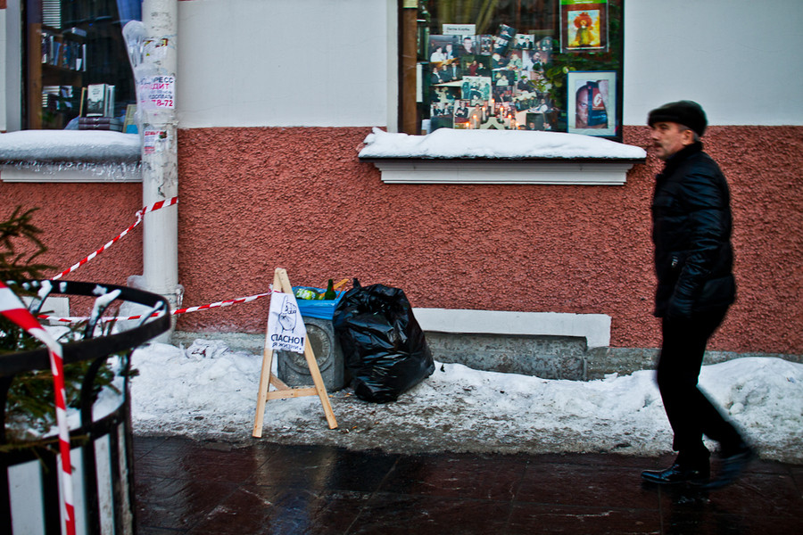 Зима в Петербурге. Сосульки. ФОТО: © Павел 'PaaLadin' Семёнов