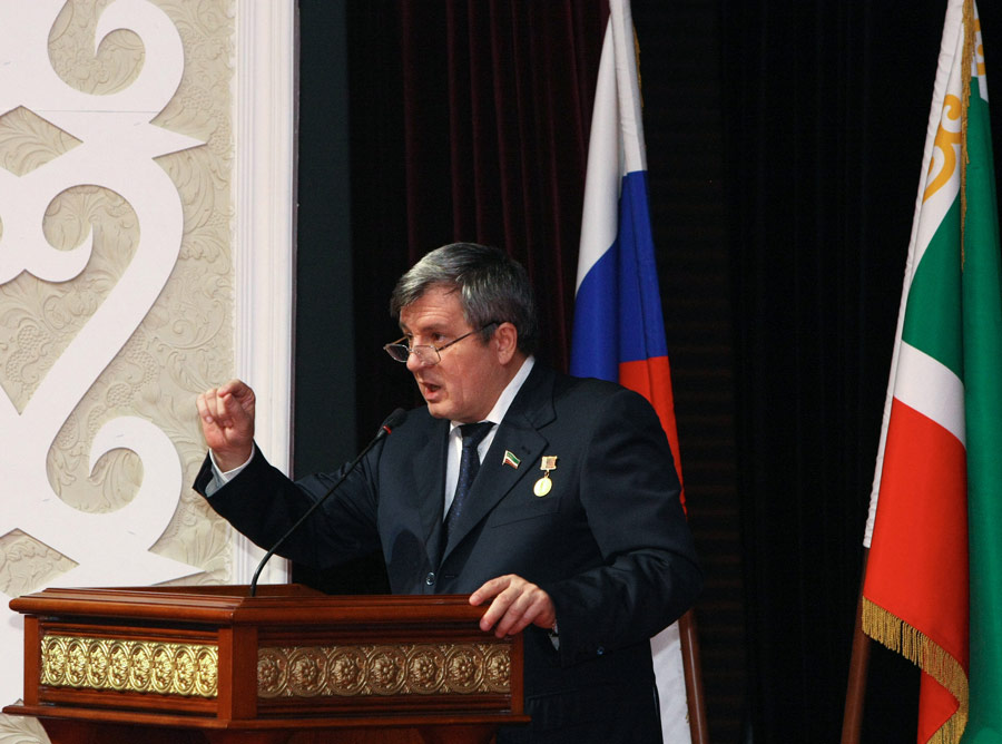 Председатель чеченского парламента Дукваха Абдурахманов. © Саид Царнаев/РИА Новости