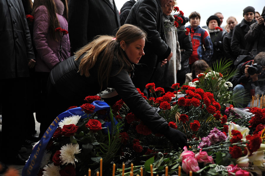 Акция памяти жертв Норд-Оста. © Василий Максимов/Ridus.ru
