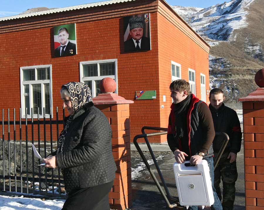 Выборы в Чечне. Фото Саид Царнаев/РИА Новости