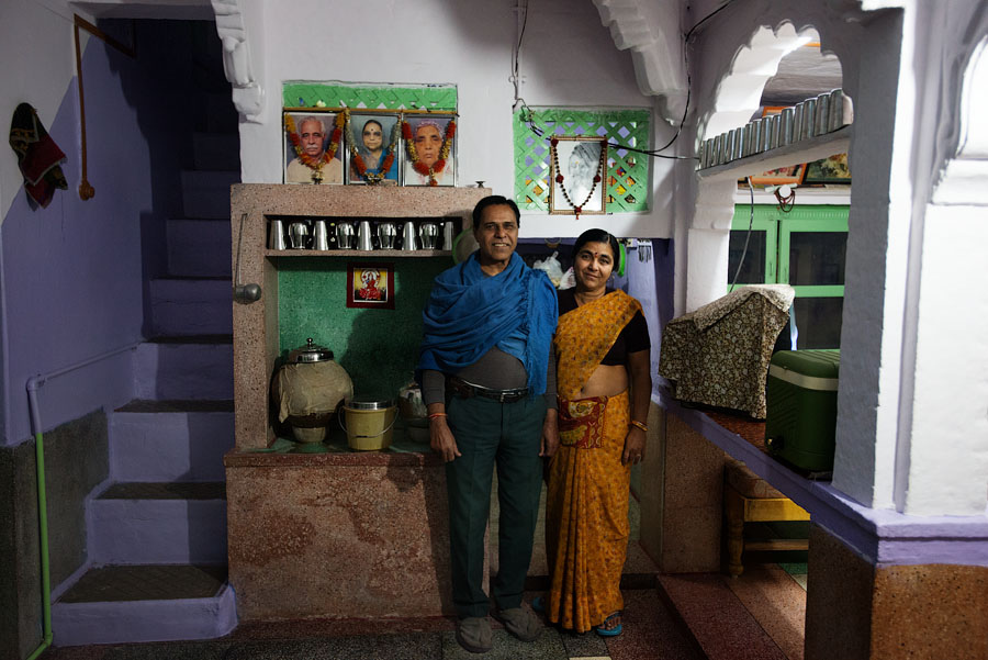 Rajhastan family, Jodhpur, India