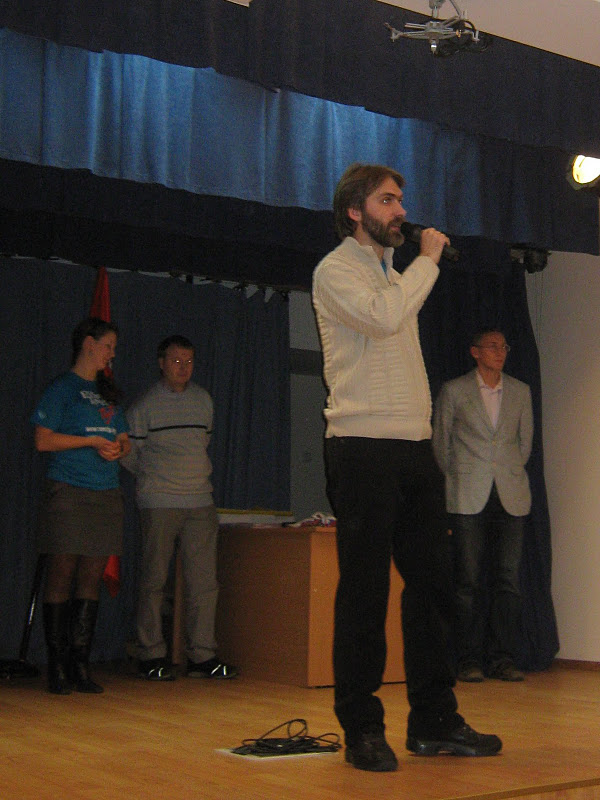 Игорь "Drawf" Голышев (на переднем плане) и Александр Храмов (справа)