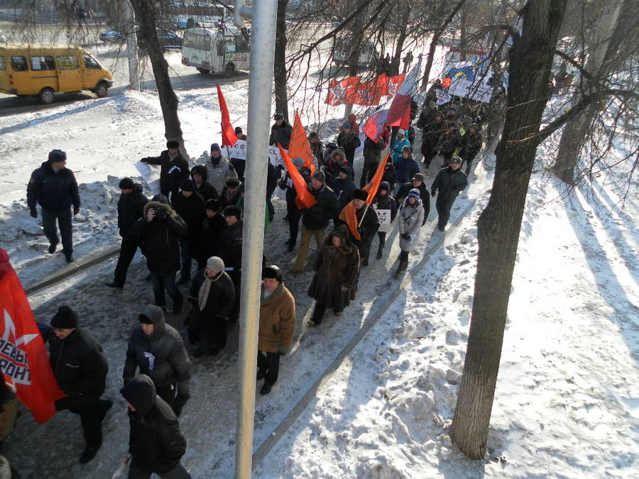 Уфа митингующая. События 4 февраля ©Михаил Мирошниченко
