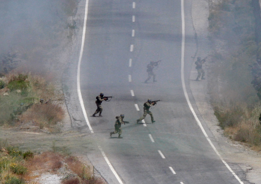 Турецкие солдаты в провинции Хаккяри. © Osman Orsal/Reuters