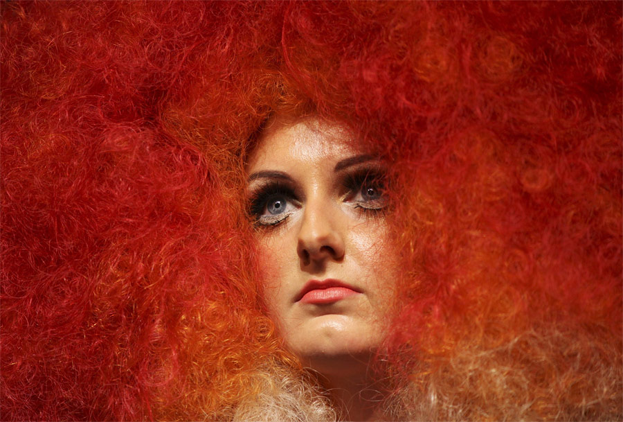 Шоу парикмахерского искусства Alternative Hair Show в Лондоне. © Olivia Harris/Reuters