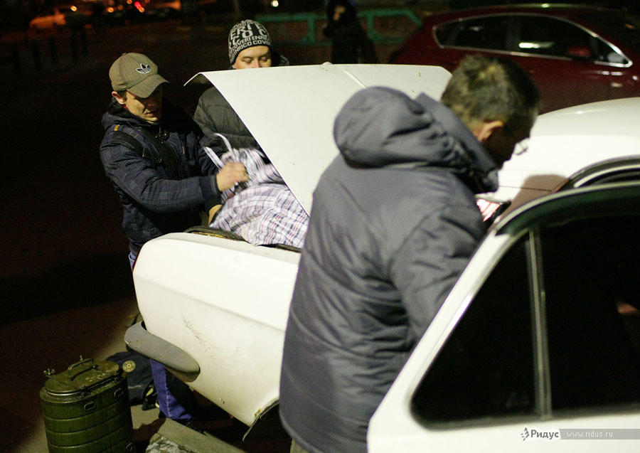 Волонтеры Ночного автобуса выезжают на еженедельную акцию © Антон Тушин/Ridus.ru