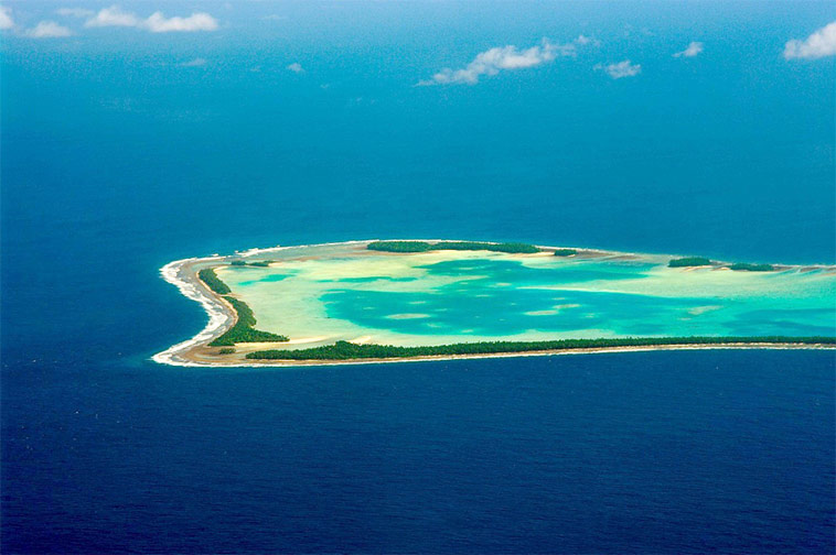 Один из островов Тувалу. © ssr.ist4u/Flickr (CC BY 2.0)