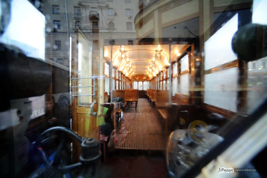 Юбилей трамвайного маршрута «Аннушка». © Антон Белицкий/Ridus.ru