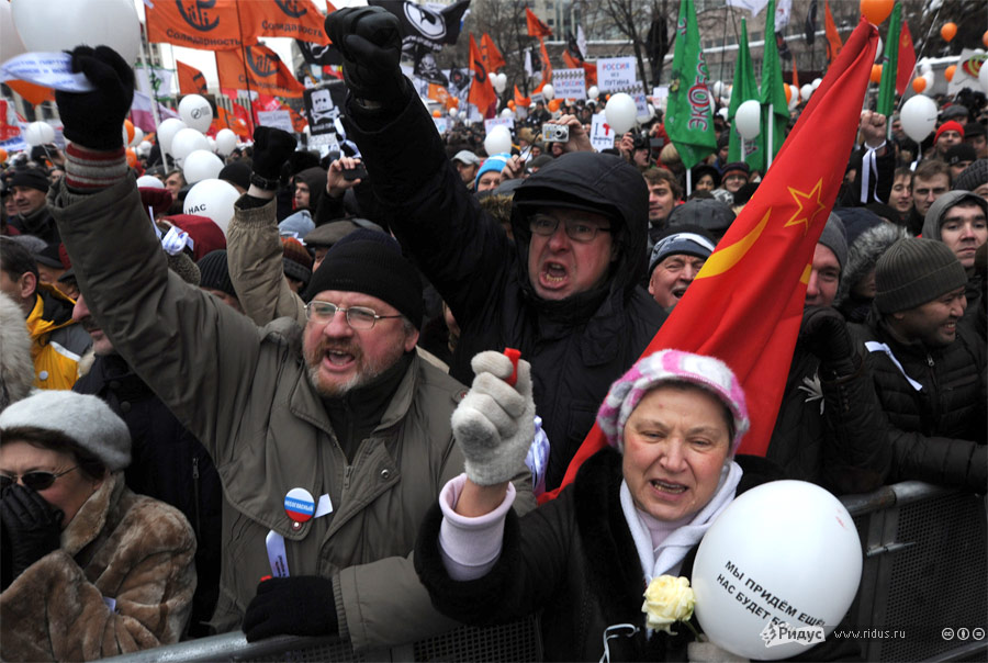 Митинг «За честные выборы» 24 декабря 2011 года. © Василий Максимов/Ridus.ru