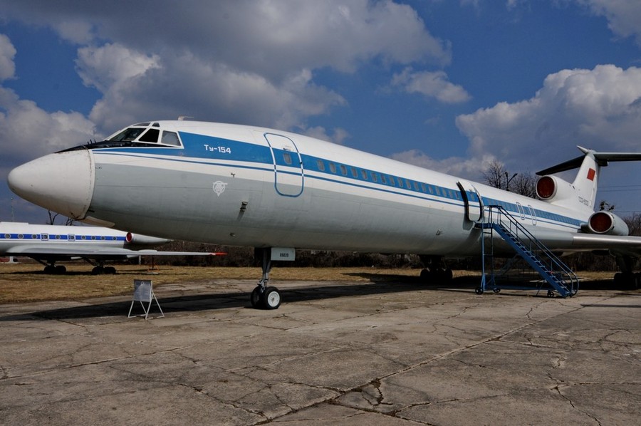 Ту-154 в музее авиации в Жулянах