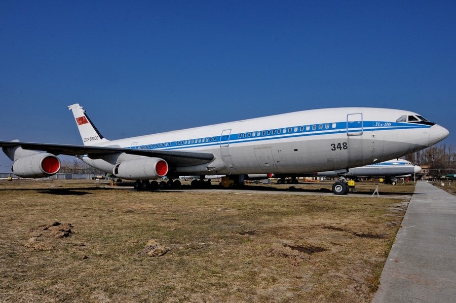 Ил-86 в музее авиации в Жулянах