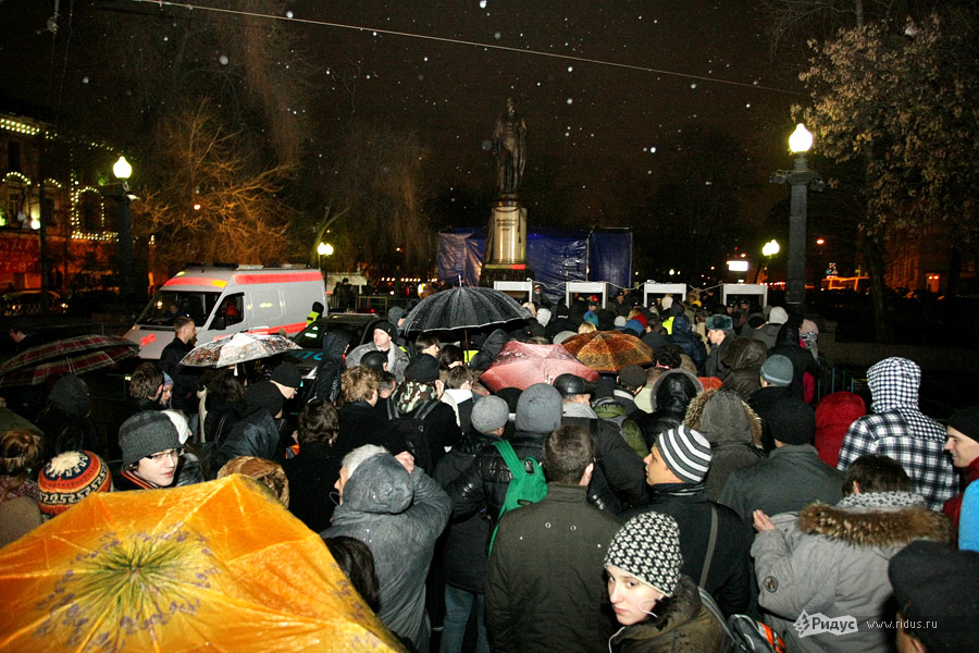 Митинг «Солидарности» 5 декабря 2011 года в Москве. © Антон Тушин/Ridus.ru