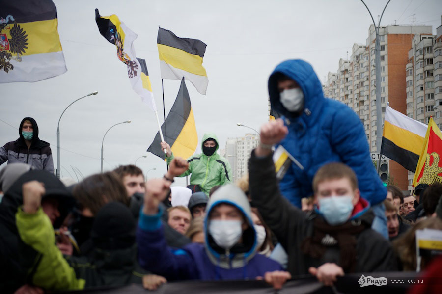 «Русский марш» в Люблино. © Антон Белицкий/Ridus.ru
