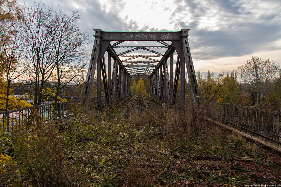 мост через реку Шпрее
