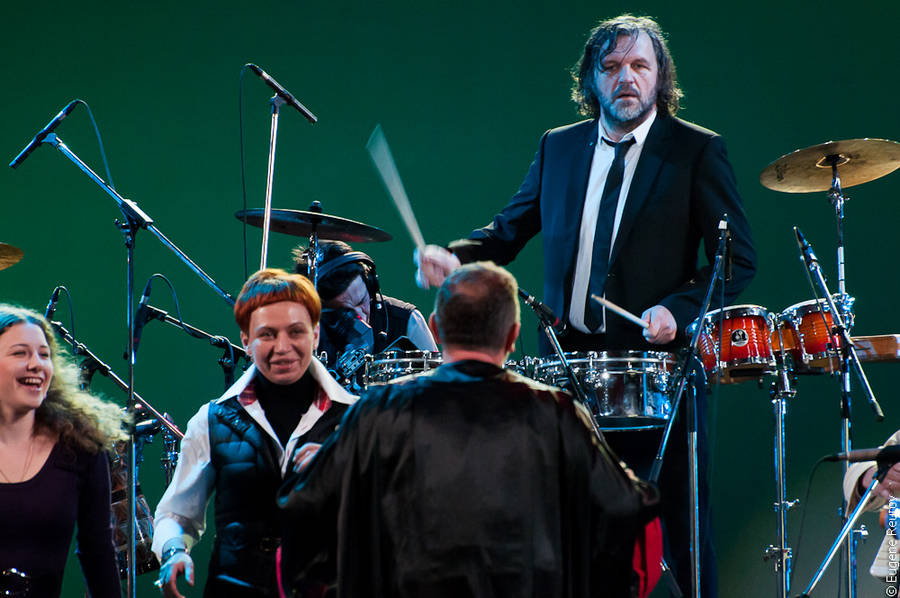 Эмир Кустурица & The No Smoking Orchestra. 4 февраля 2012 года, Сочи. © Евгений Реутов