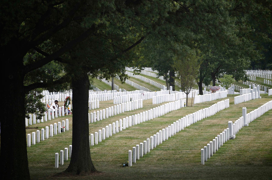 Национальное Арлингтонское меморильное кладбище. © REUTERS / CK
