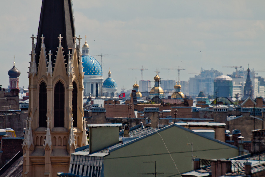 Легальный руфинг. Крыши Петербурга. © Павел 'PaaLadin' Семёнов
