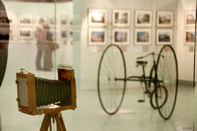 Велосипед трицикл (реплика).