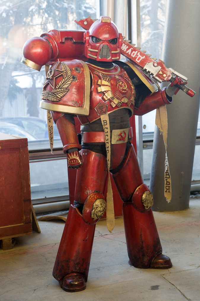 Представитель СССР во вселенной Warhammer 40000.