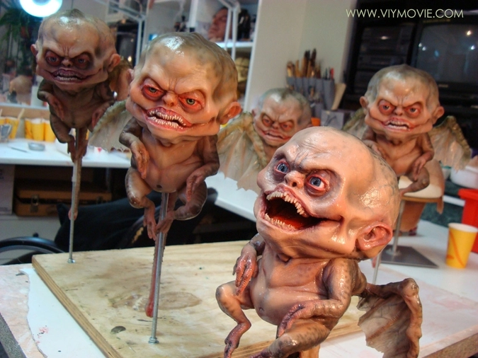 На съёмках фильма «Вий»