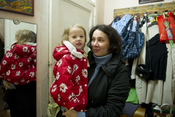 Но в этих условиях живут семьи с детьми