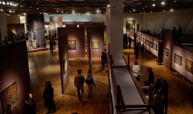 Посетители "Ночи музеев".