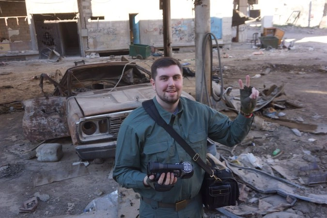 Александр Ионов в Сирии. 