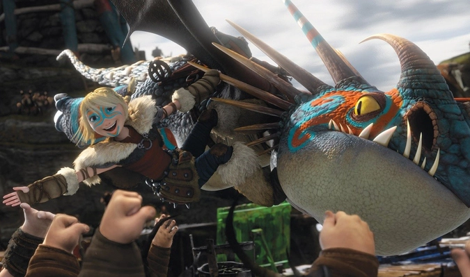 Кадр из мультфильма «Как приручить дракона 2»