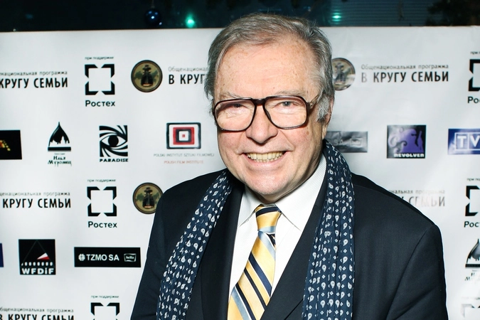 Режиссёр Кшиштоф Занусси на московской премьере фильма «Инородное тело»