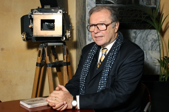 Режиссёр Кшиштоф Занусси на московской премьере фильма «Инородное тело»