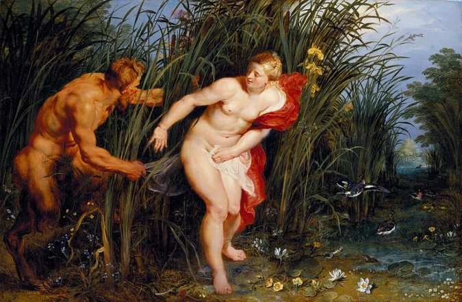 Peter Paul Rubens, Pan and Syrinx, 1617