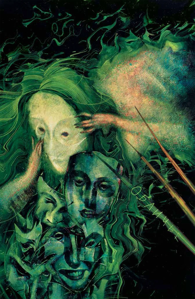 Один из образов Смерти, приведённый в российском издании графического романа Нила Геймана «Смерть»