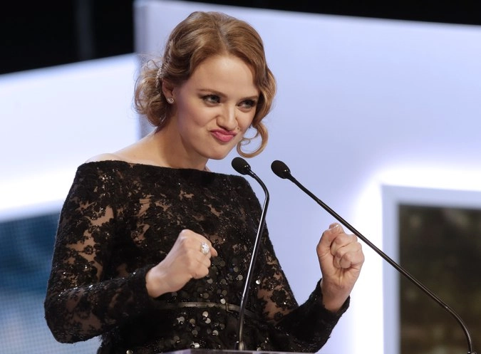 Французская актриса Сара Форестье