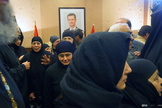 Спасенные  монахини.