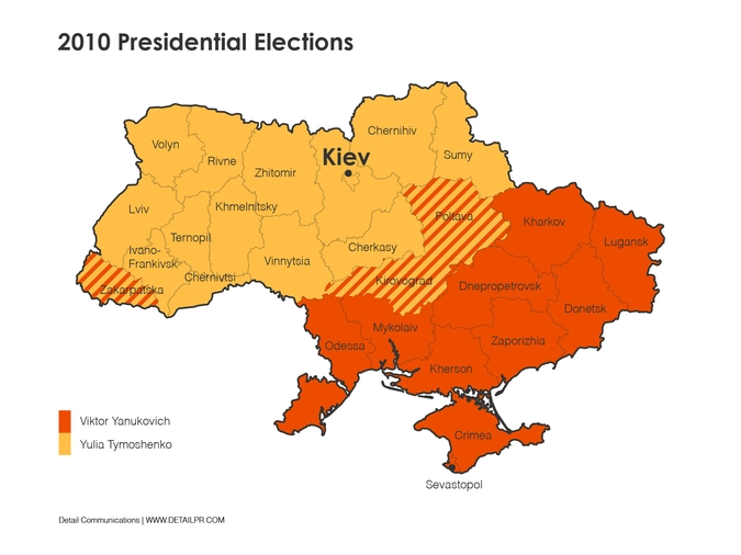 Результаты президентских выборов 2010 года