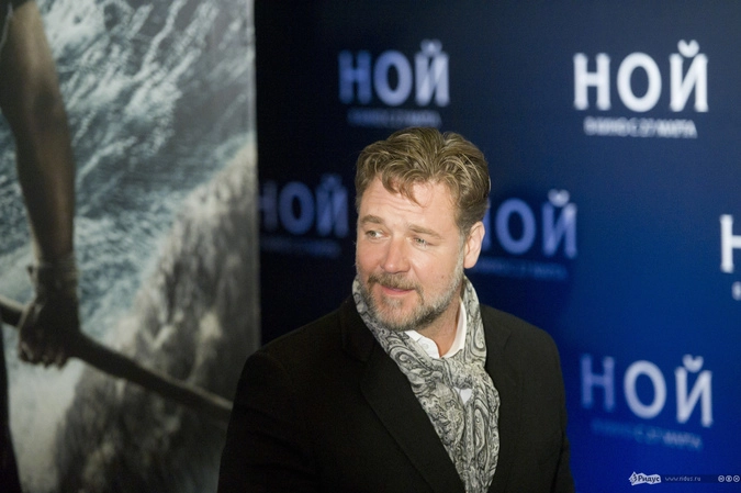 Рассел Кроу в Москве