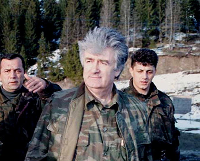 Первый президент Республики Сербской Радован Караджич