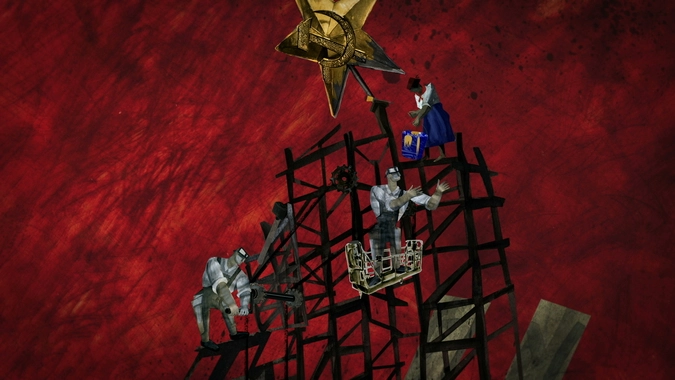 Кадр из мультфильма «Золотые яйца»