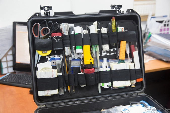 Чемодан криминалиста.