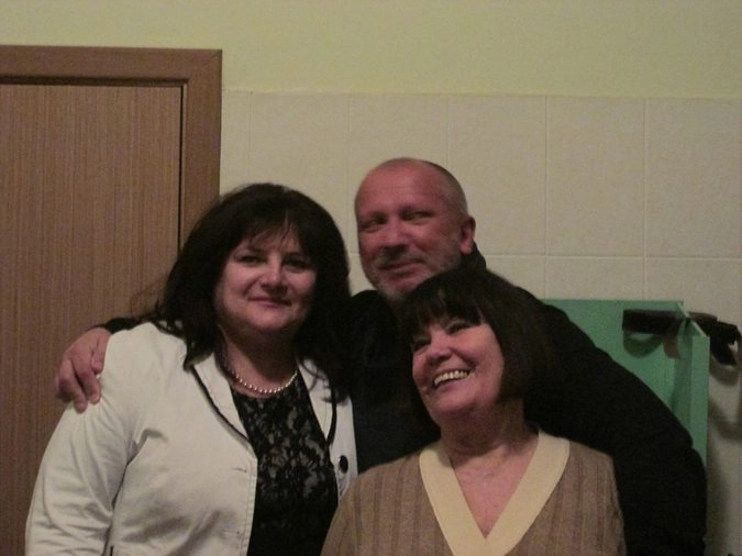 Алла Хаецкая, Сергей Новожилов и директор Гильдии актеров кино Валерия Гущина