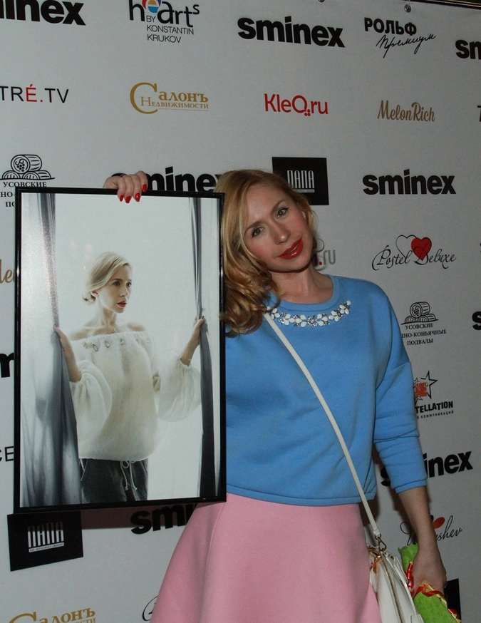 Фигуристка, телеведущая Анастасия Гребенкина