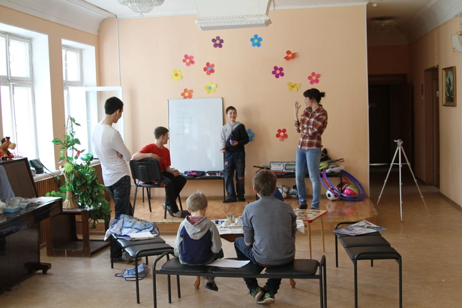 А в вашей школе так же проходили уроки английского?