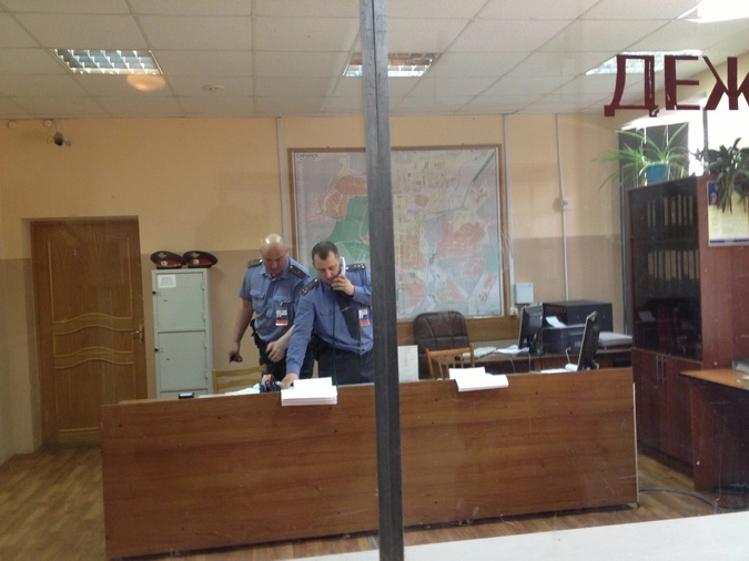 Сотрудники полиции за работой