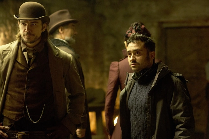 Съёмки сериала «Страшные сказки». 