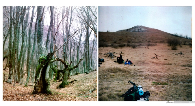 Путь от Демерджи северной к горам Караби-яйлы, 2013 год.