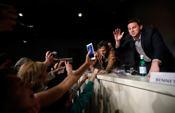 Актёры Mарк Руффало и Ченнинг Татум.